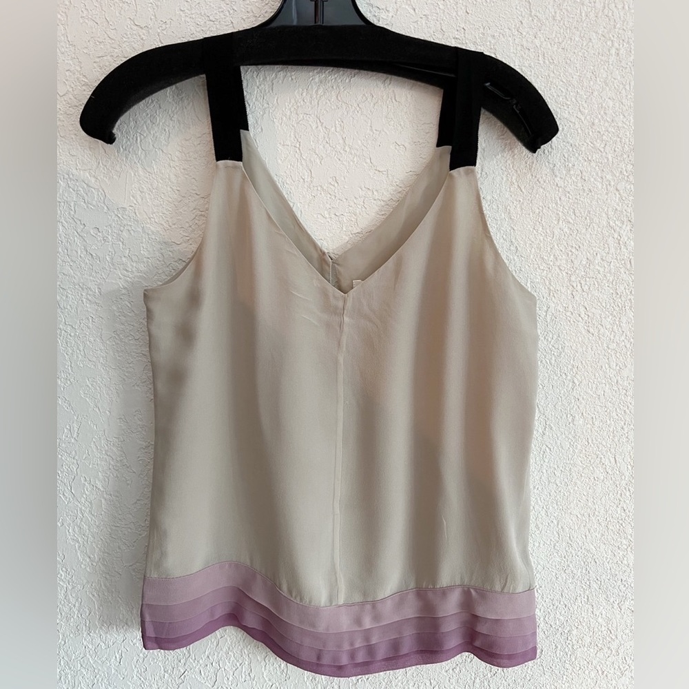 Business Casual Top with layered detail at the bottom